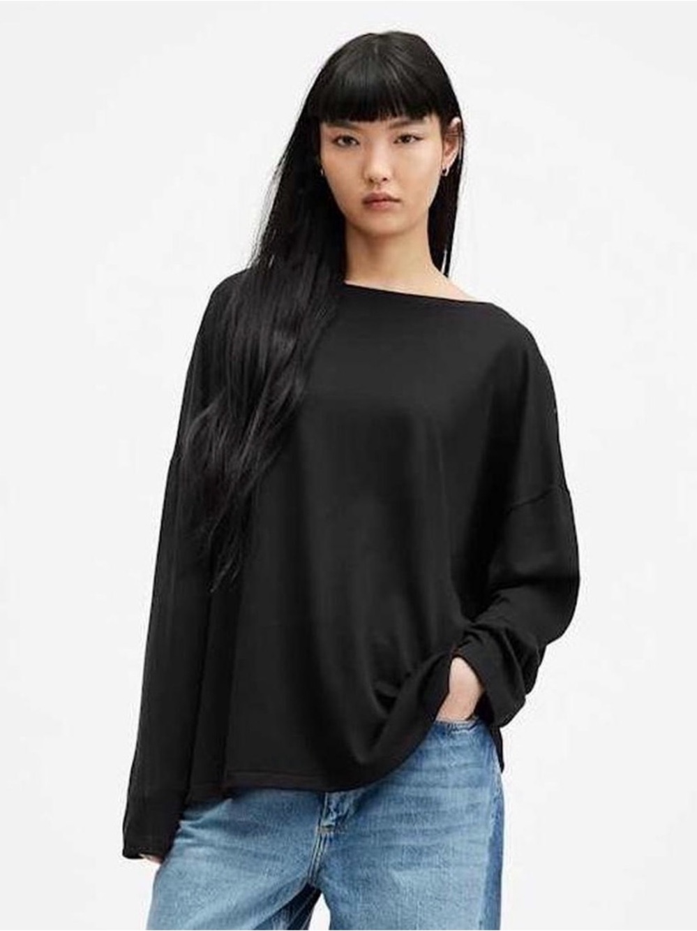 AllSaints black long sleeve - Rita t